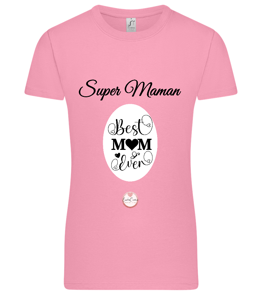Tee-shirt inspirant pour une super maman - Femme