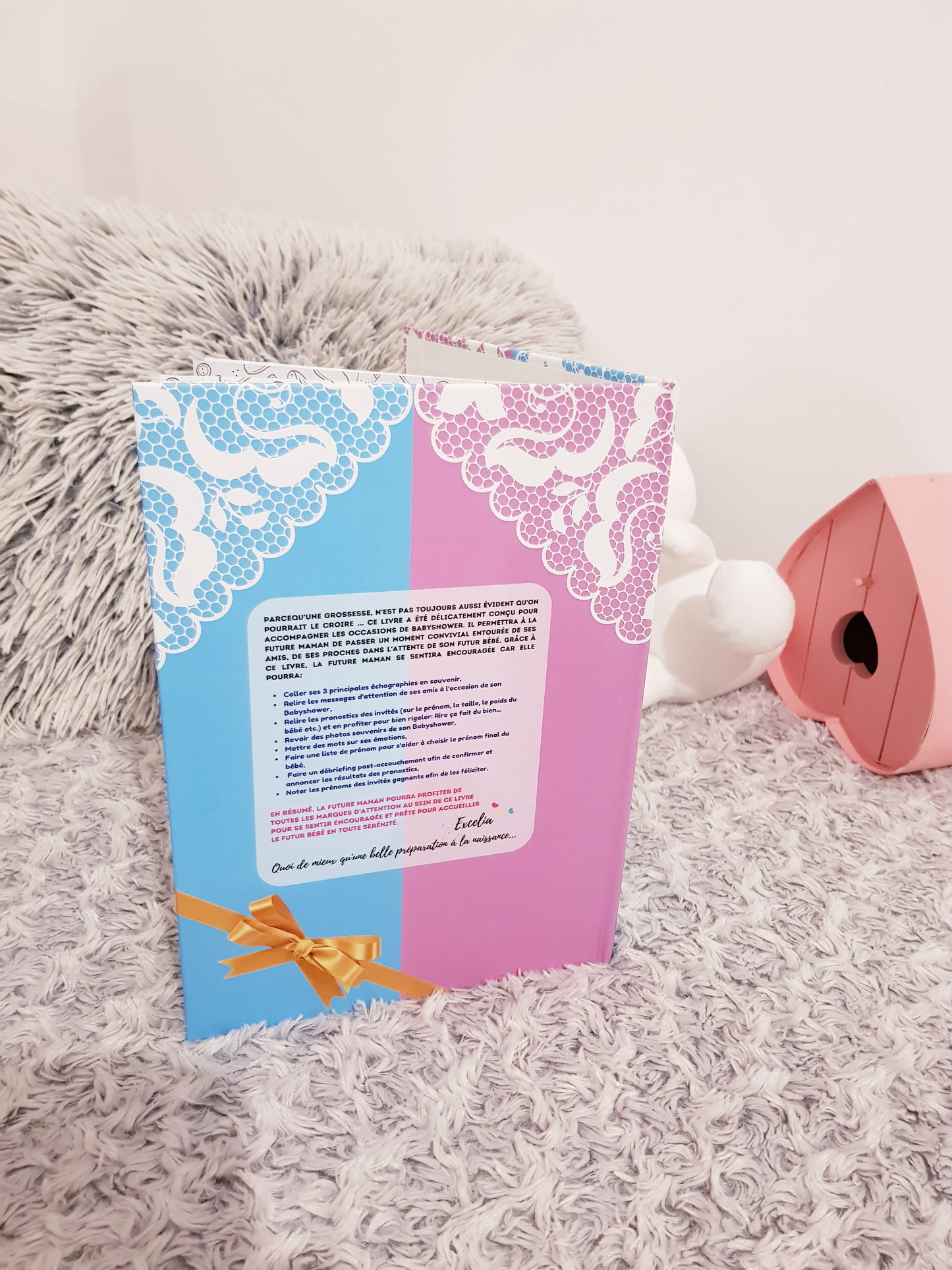 Livre d'Or personnalisé de Baby Shower: J'attends des bébés jumeaux garçon et/ou fille