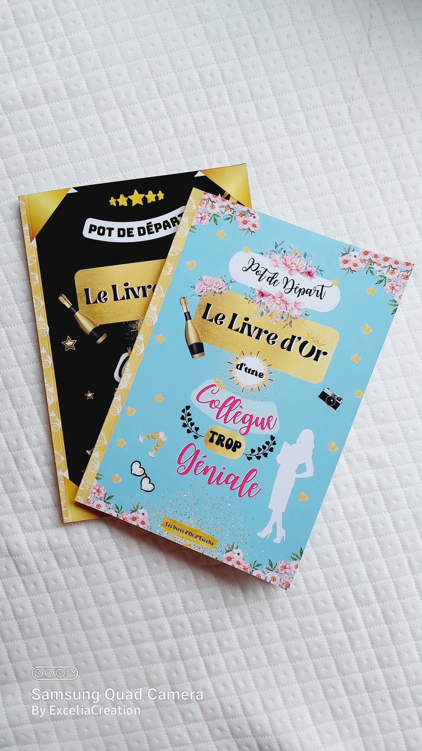 Le Livre d'Or d'une Collègue Trop Géniale : Pot de Départ Femme: Cadeau original à offrir à une collègue pour son pot de départ de votre entreprise