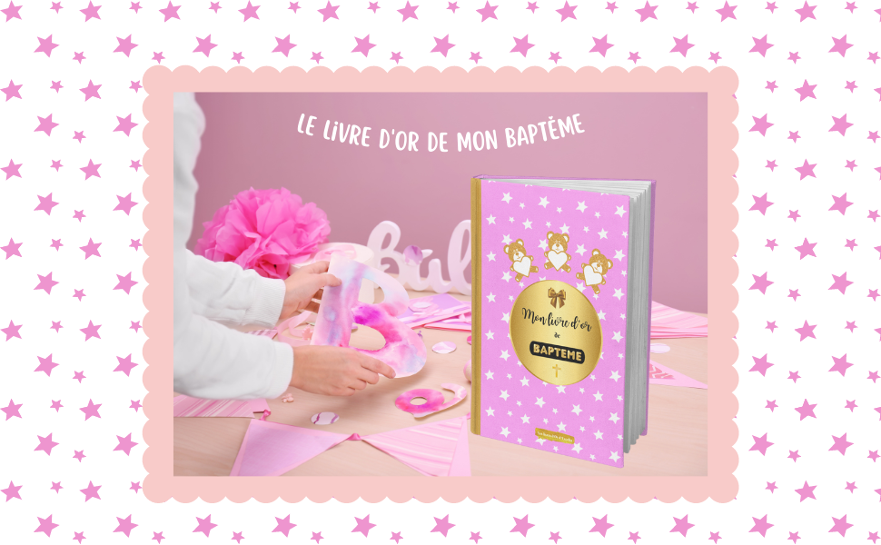 Baptême: Livre D'or Baptême Garçon | 90 pages | Idée Cadeau Pour Bébé et  Parents De Bébé