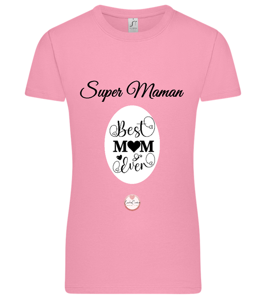 Tee-shirt inspirant pour une super maman - Femme