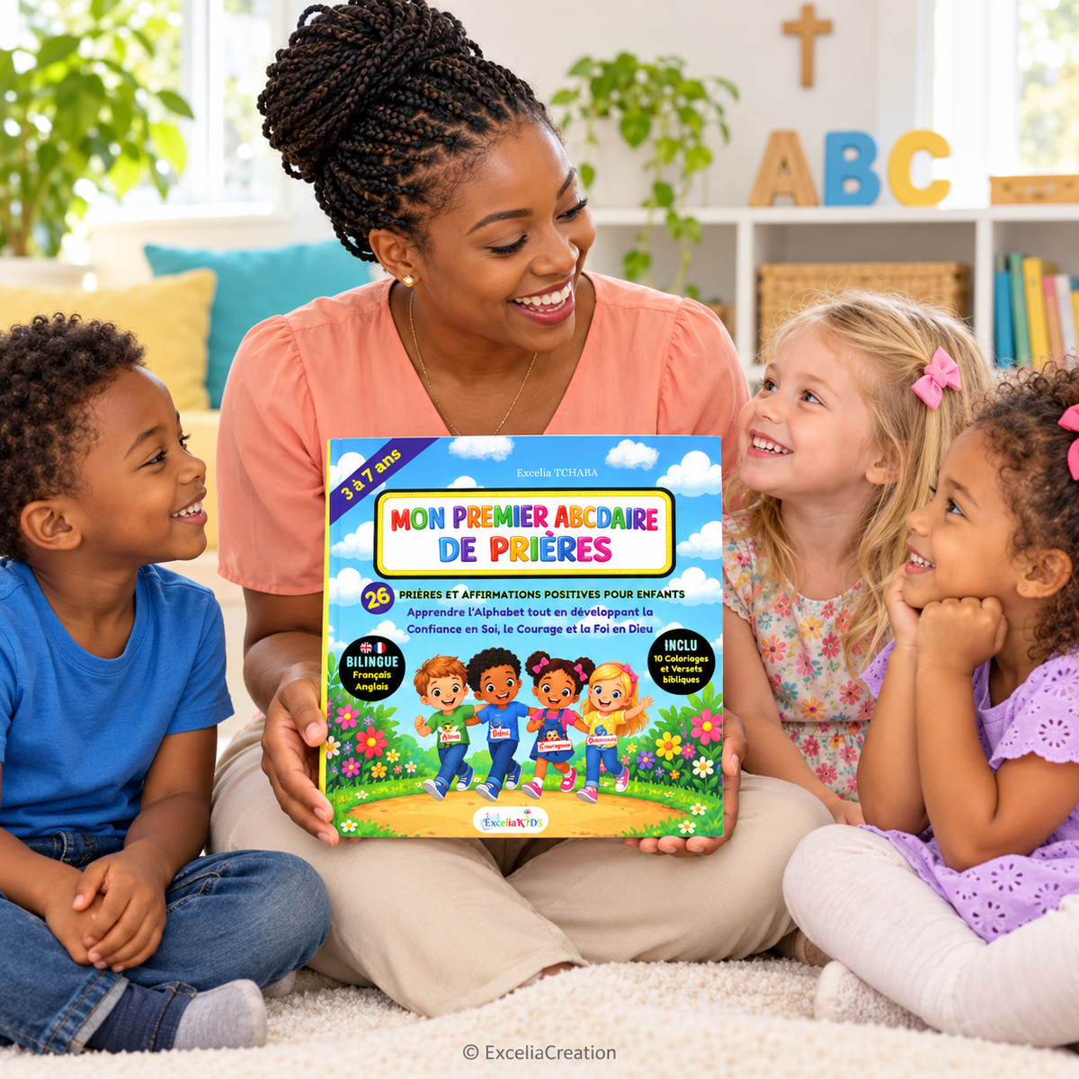 Présentation du livre à l’école du dimanche