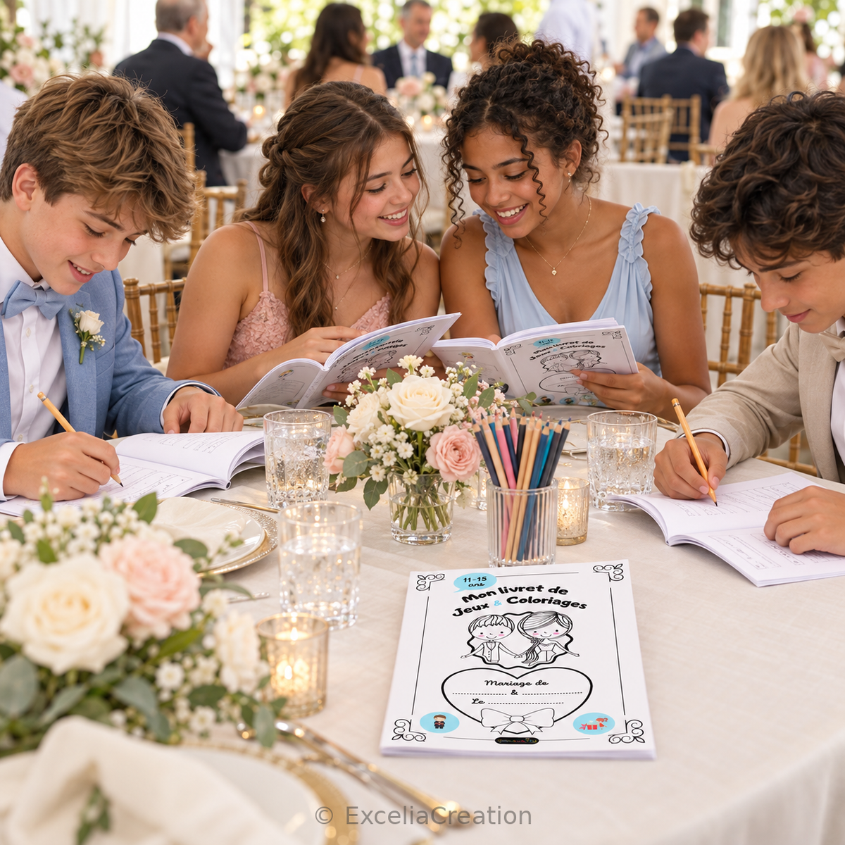 Livret mariage 11 à 15 ans — ados activites
