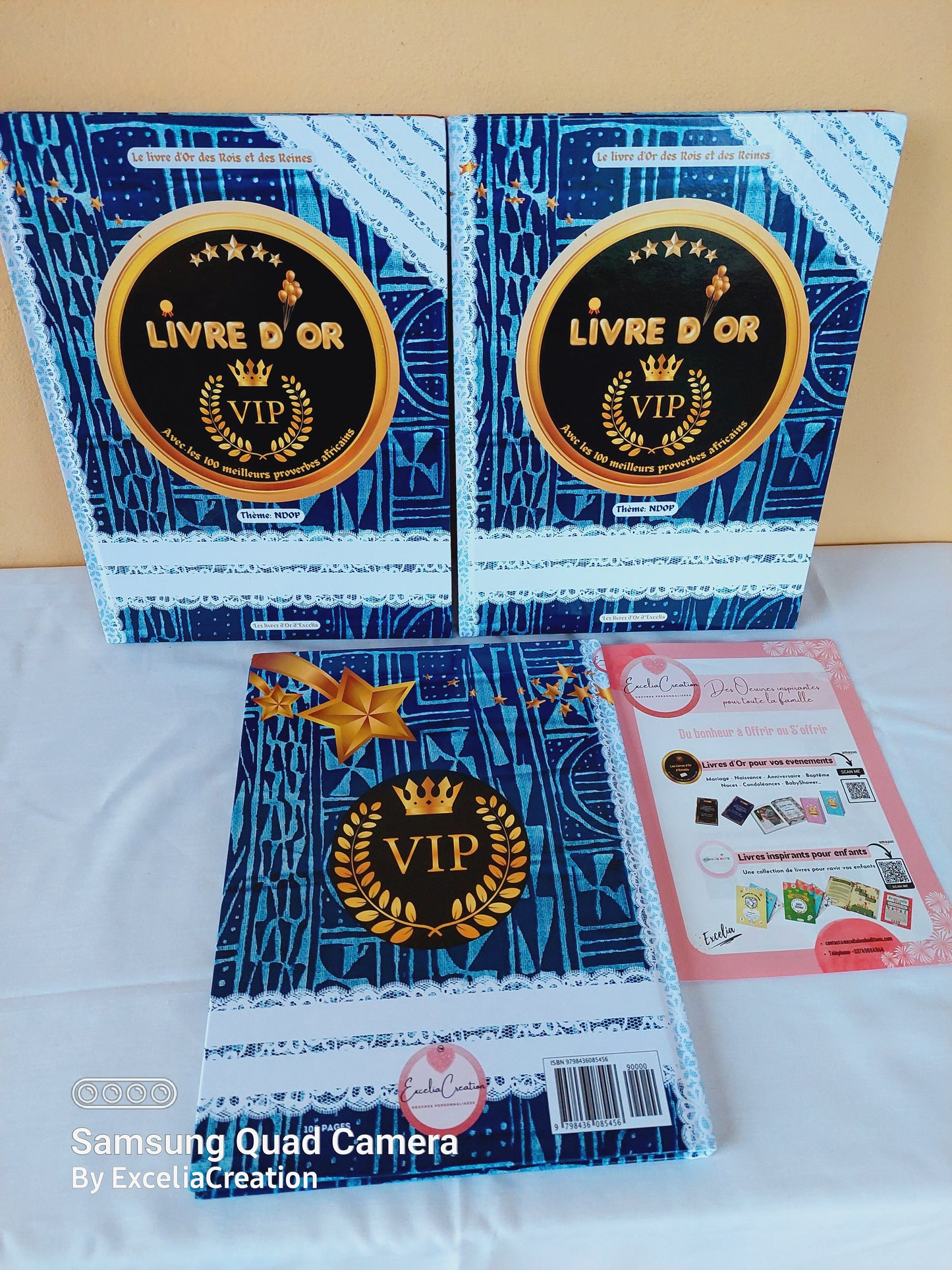 Le Grand Livre d'Or VIP des Rois et des Reines, avec les 100 meilleurs proverbes africains, Thème NDOP culture africaine bamiléké