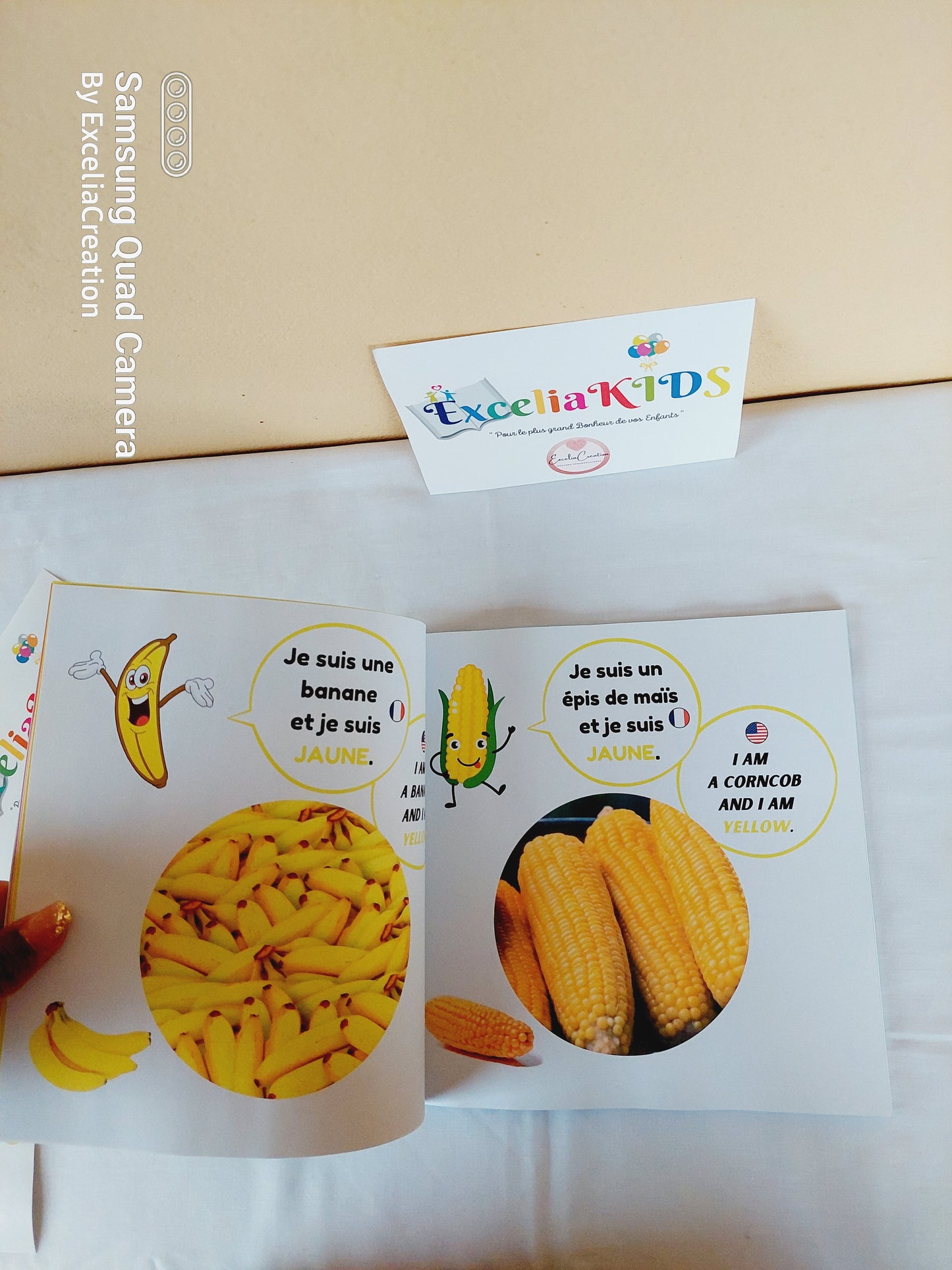 J'apprends les Couleurs avec mon Doudou - Livre d'activités bilingue Français Anglais - Dès 2 ans: Un Imagier bilingue pour découvrir les couleurs de la nature ... légumes, plantes, végétaux, animaux, fleurs