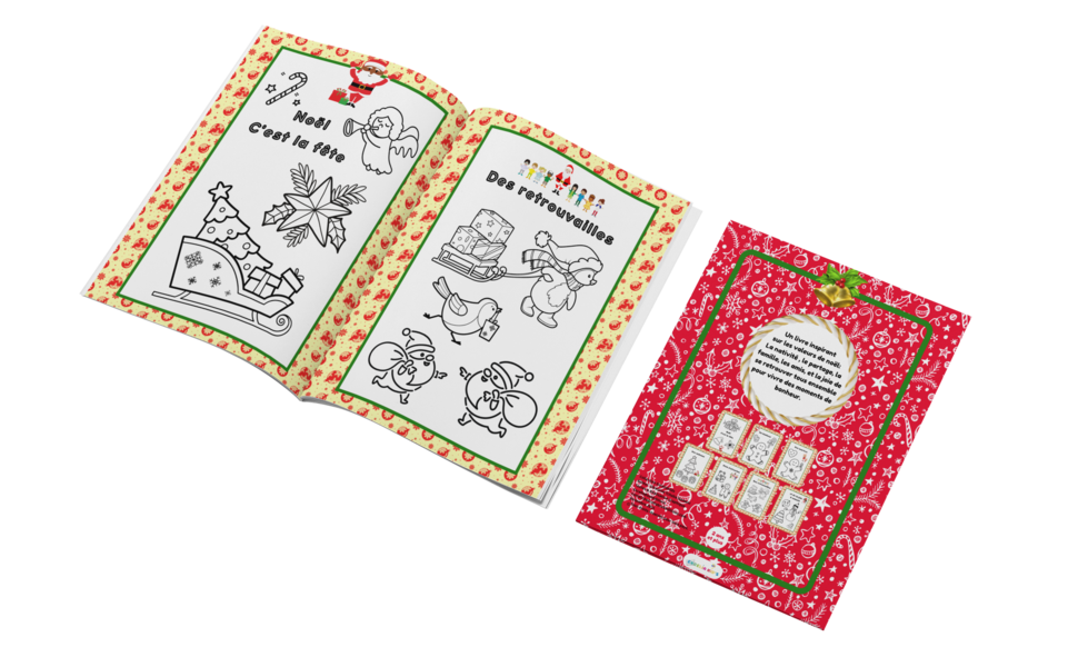 Je Colorie Les Valeurs de Noël, Joyeux Noël: Un livre inspirant sur les valeurs de noël, un beau poème de noël pour l'expliquer simplement à vos enfants